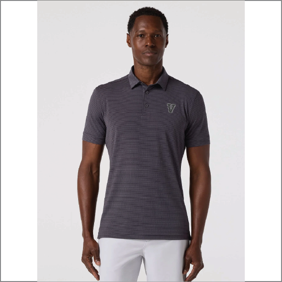 Mizzen & Main Copa SS Polo - Pewter