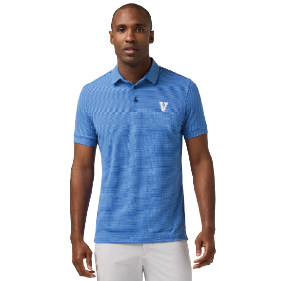 Mizzen & Main Copa SS Polo - Skyline Blue