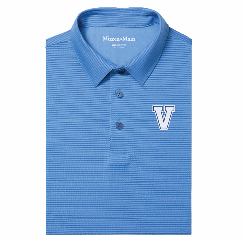 Mizzen & Main Copa SS Polo - Skyline Blue