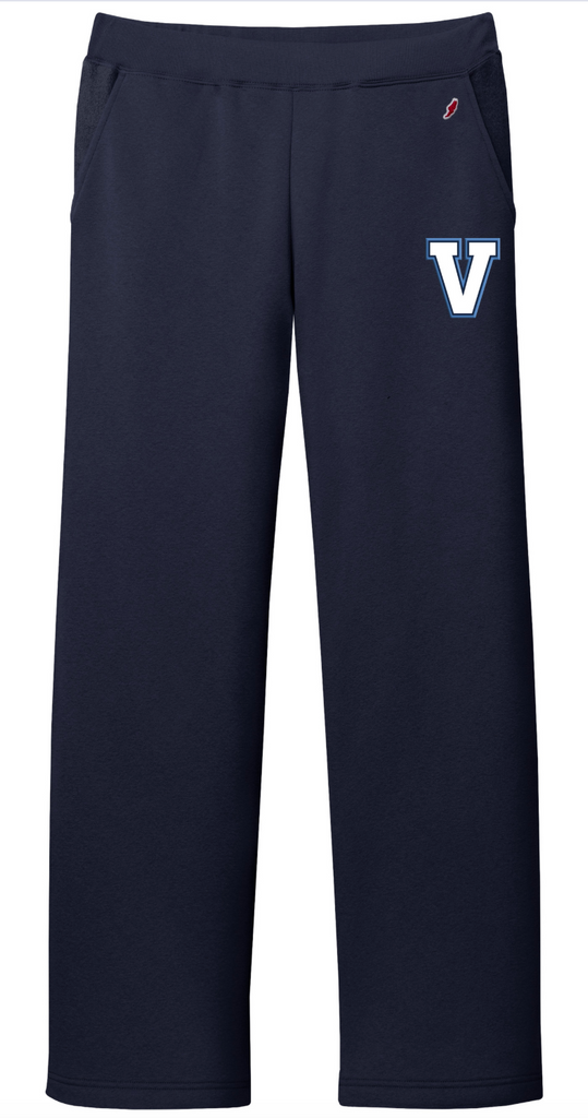 League Women's Reverse Fleece Sweatpants - Navy