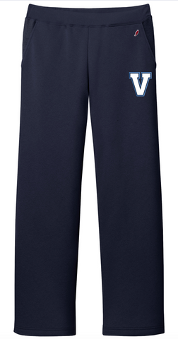 League Women's Reverse Fleece Sweatpants - Navy