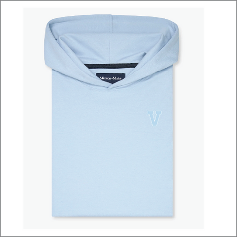 Mizzen & Main KPI Hoodie - Cloud Blue
