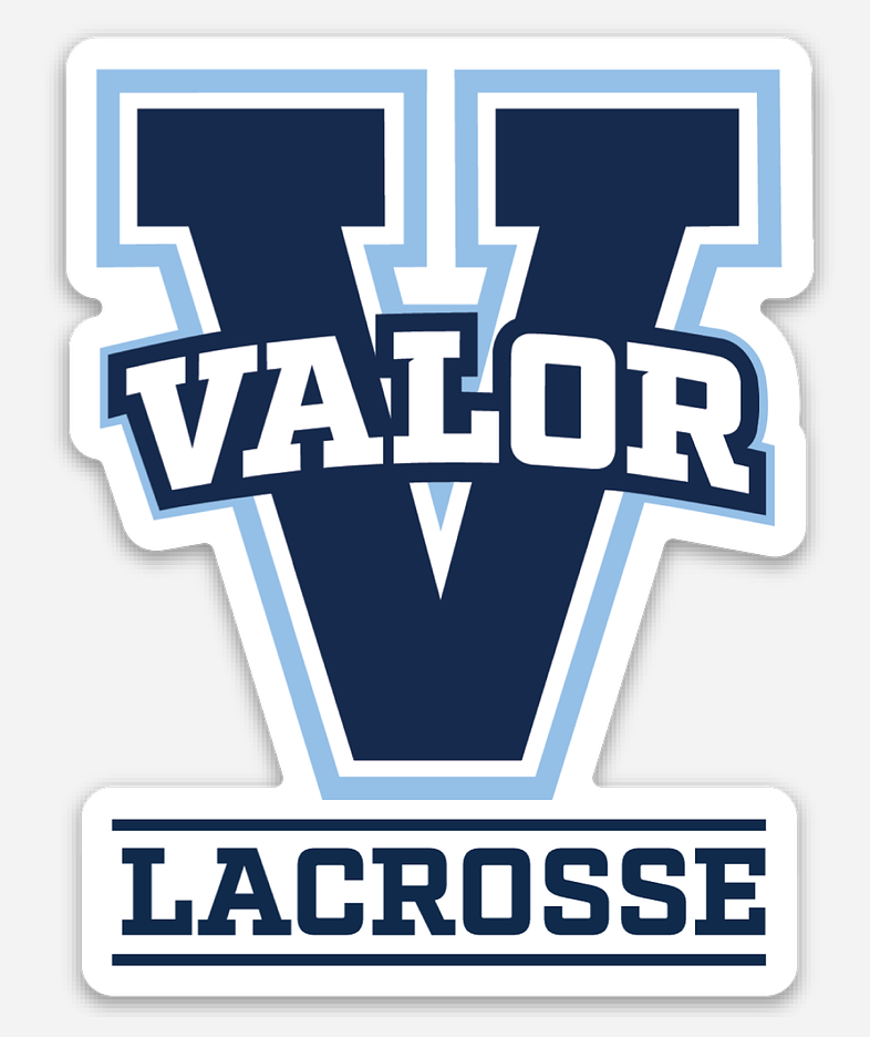 Valor Lacrosse Decal