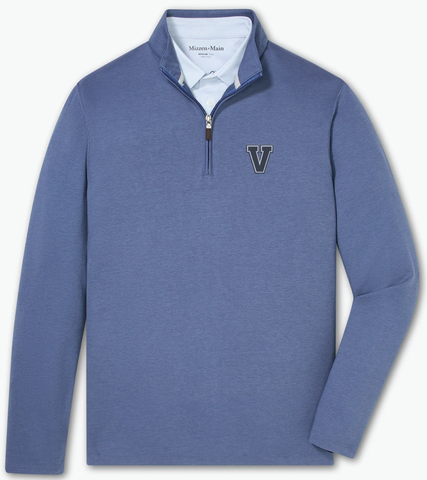 Mizzen & Main Quarter Zip - Coastal Fjord
