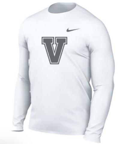 NIKE Dri Fit Legend Long Sleeve Tee - Valor Athletic "V"