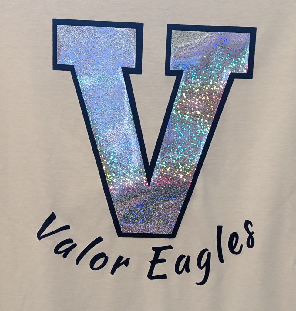 Valor Glitz Notched Tee