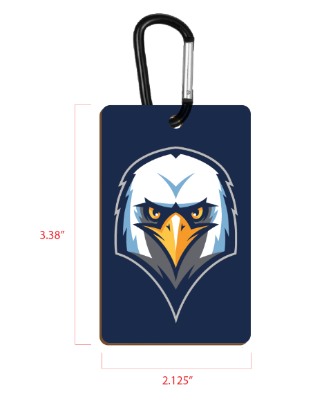 Wood Luggage Bag Tag