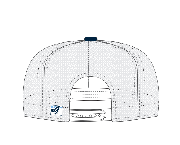 Tri-color Patch Trucker Hat