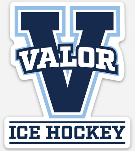 Valor Ice Hockey Decal