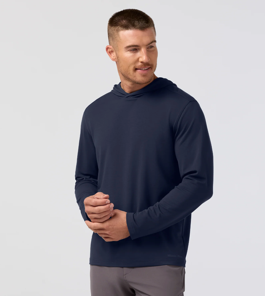 Mizzen & Main KPI Hoodie - Navy