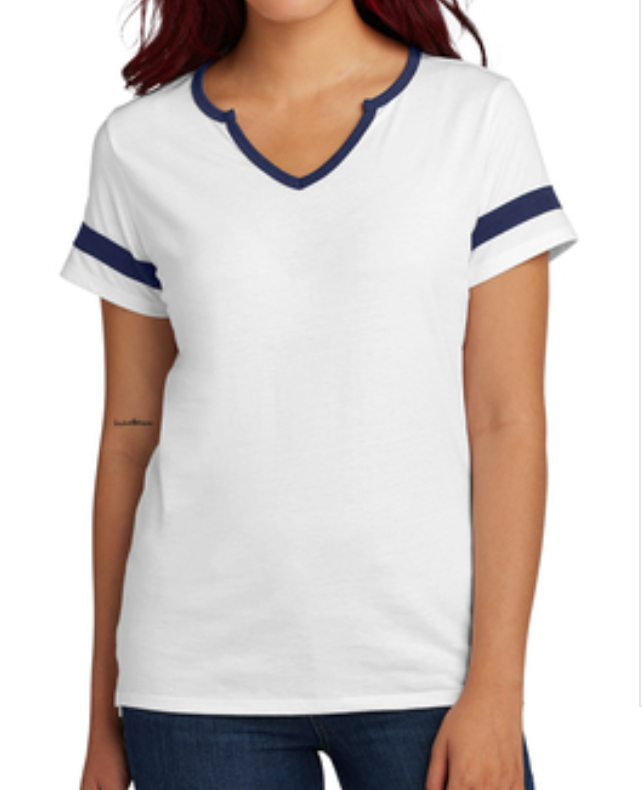 Valor Glitz Notched Tee