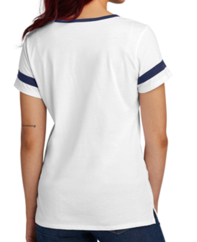 Valor Glitz Notched Tee