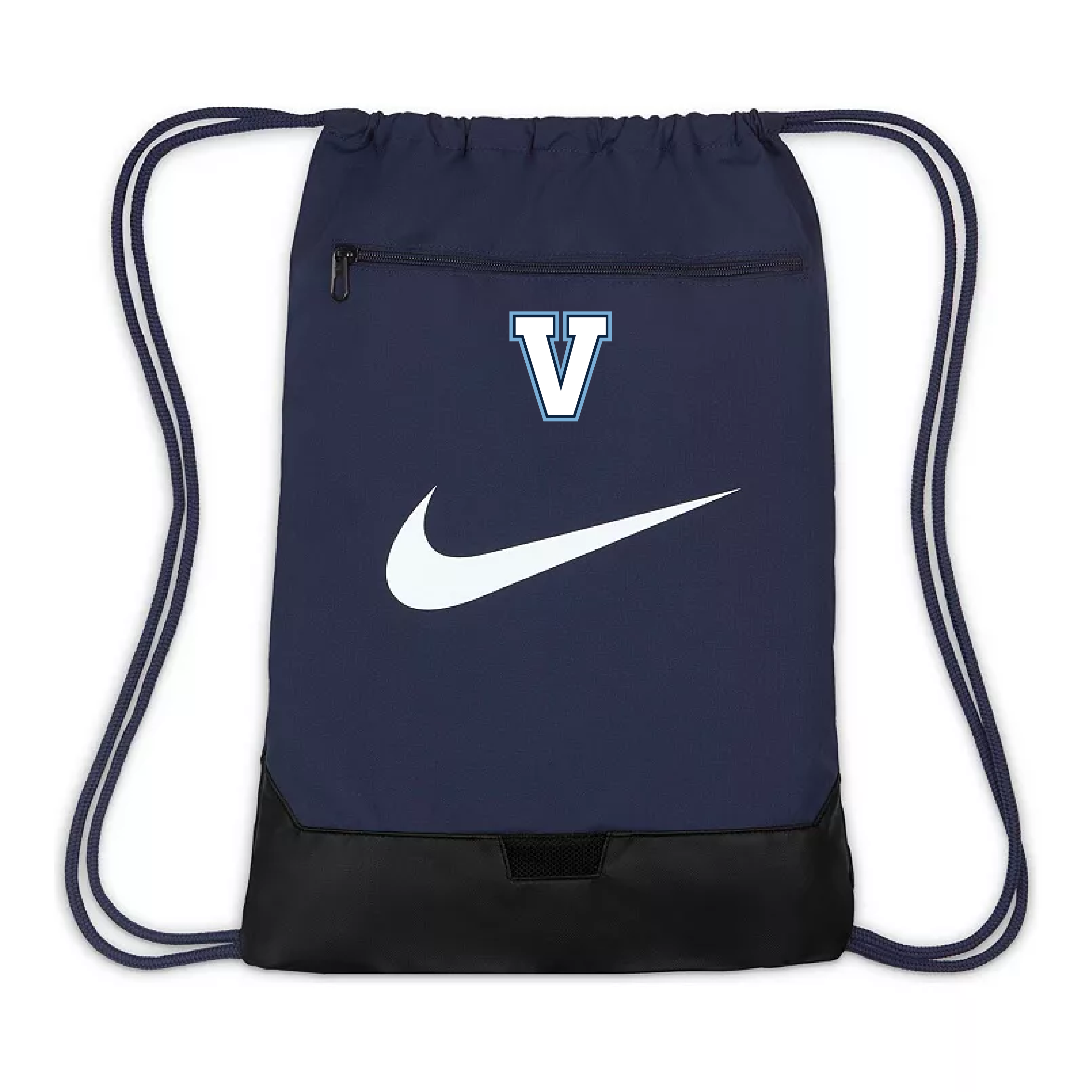 Nike Brasilia Drawstring Bag - Navy