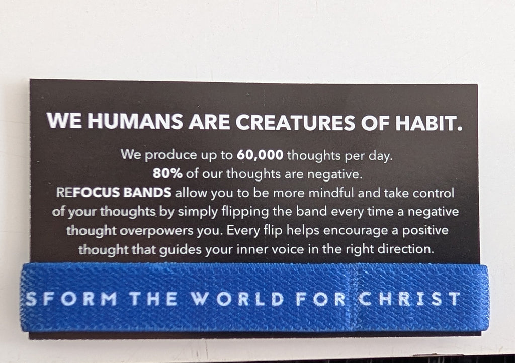 Refocus - Transform Wristband Bracelet