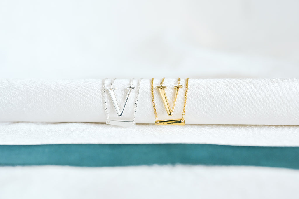 Petite Tiered Valor Necklace - Sterling Silver